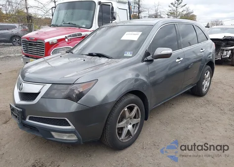 2011 Acura Mdx Technology Package z USA, uszkodzony, nr VIN 2HNYD2H69BH515177